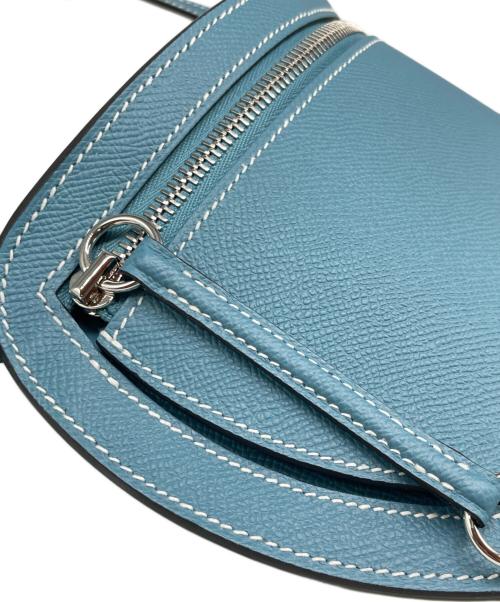 HERMES（エルメス）HERMES (エルメス) プティット・コース/ショルダーバッグ/Petite Course Shoulder Bag ニューブルージーンの古着・服飾アイテム