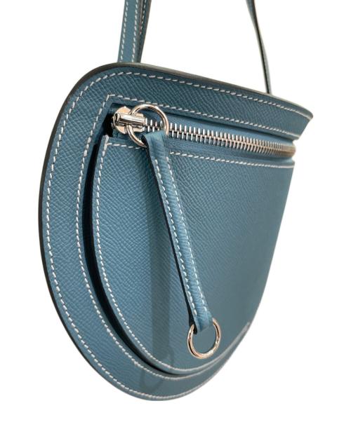 HERMES（エルメス）HERMES (エルメス) プティット・コース/ショルダーバッグ/Petite Course Shoulder Bag ニューブルージーンの古着・服飾アイテム