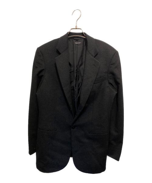 GIORGIO ARMANI（ジョルジオアルマーニ）GIORGIO ARMANI (ジョルジオアルマーニ) カシミヤジャケット ブラック サイズ:48の古着・服飾アイテム