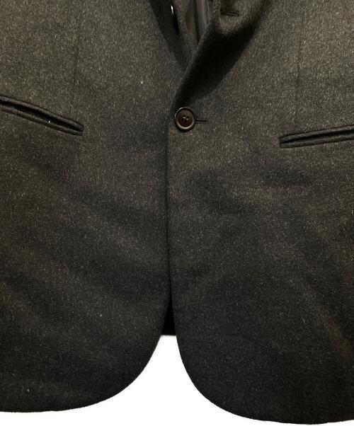 GIORGIO ARMANI（ジョルジオアルマーニ）GIORGIO ARMANI (ジョルジオアルマーニ) カシミヤジャケット ブラック サイズ:48の古着・服飾アイテム
