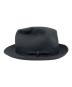 BORSALINO (ボルサリーノ) 中折れウールハット ダークグレー サイズ:58：18000円