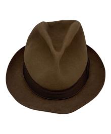 BORSALINO（ボルサリーノ）の古着「中折れウールハット」｜ブラウン
