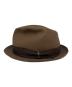 BORSALINO (ボルサリーノ) 中折れウールハット ブラウン サイズ:58：15000円