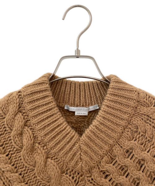 STELLA McCARTNEY（ステラマッカートニー）STELLA McCARTNEY (ステラマッカートニー) ケーブルニット ベージュ サイズ:34の古着・服飾アイテム