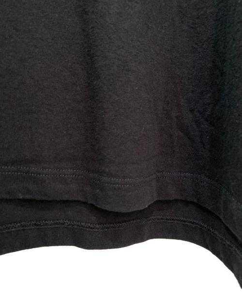 MM6 Maison Margiela（エムエムシックスメゾンマルジェラ）MM6 Maison Margiela (エムエムシックスメゾンマルジェラ) フェイスプリント フーデッド 長袖 ワンピース ブラック サイズ:1の古着・服飾アイテム
