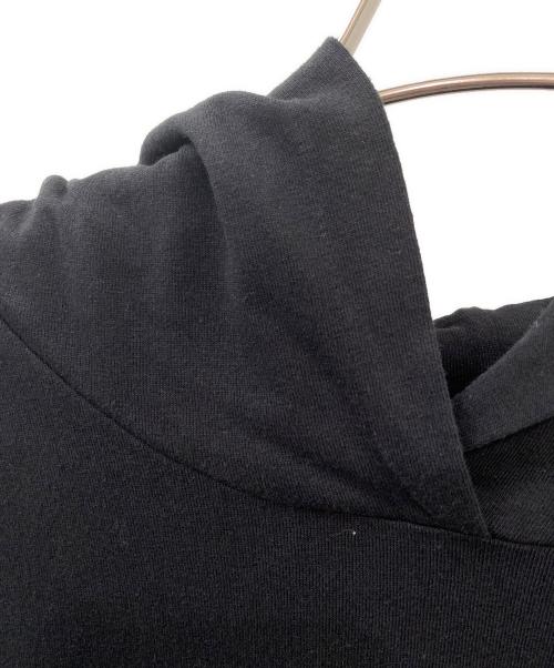 MM6 Maison Margiela（エムエムシックスメゾンマルジェラ）MM6 Maison Margiela (エムエムシックスメゾンマルジェラ) フェイスプリント フーデッド 長袖 ワンピース ブラック サイズ:1の古着・服飾アイテム