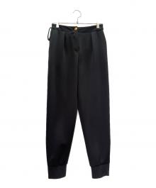 LOUIS VUITTON（ルイ ヴィトン）の古着「JOGGER PANTS ジョガーパンツ」｜ブラック