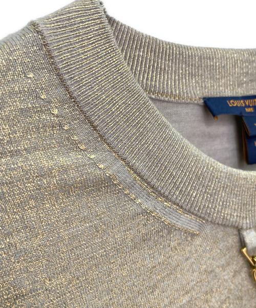 LOUIS VUITTON（ルイ ヴィトン）LOUIS VUITTON (ルイ ヴィトン) ウールニット ゴールド サイズ:xsの古着・服飾アイテム