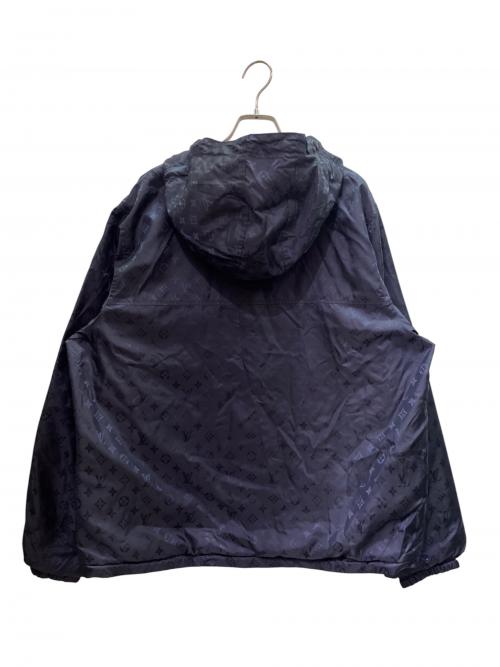 LOUIS VUITTON（ルイ ヴィトン）LOUIS VUITTON (ルイ ヴィトン) リバーシブルモノグラムナイロンジャケット ネイビー サイズ:50の古着・服飾アイテム