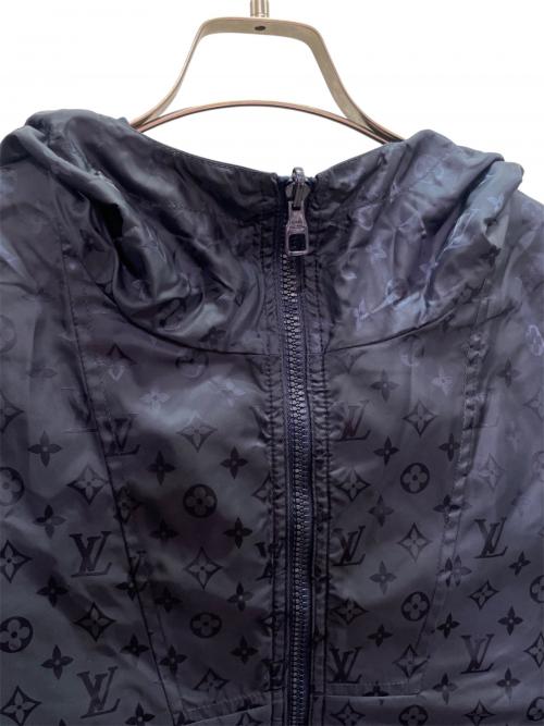 LOUIS VUITTON（ルイ ヴィトン）LOUIS VUITTON (ルイ ヴィトン) リバーシブルモノグラムナイロンジャケット ネイビー サイズ:50の古着・服飾アイテム