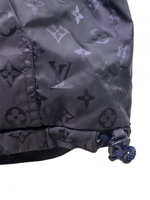 LOUIS VUITTON（ルイ ヴィトン）LOUIS VUITTON (ルイ ヴィトン) リバーシブルモノグラムナイロンジャケット ネイビー サイズ:50の古着・服飾アイテム
