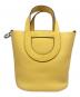 HERMES（エルメス）の古着「In-the-Loop 18 Bag インザループ 18 K刻印:2025年製 トリヨンクレマンス×ヴォースイフト イエロー系 シルバー金具 」｜イエロー