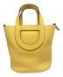 HERMES (エルメス) In-the-Loop 18 Bag インザループ 18 K刻印:2025年製 トリヨンクレマンス×ヴォースイフト イエロー系 シルバー金具  イエロー サイズ:18：550000円