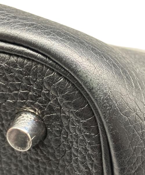 HERMES（エルメス）HERMES (エルメス) ピコタンロック MM/シルバー金具/トリヨンクレマンス/ブラック/A刻印 ブラック サイズ:MMの古着・服飾アイテム