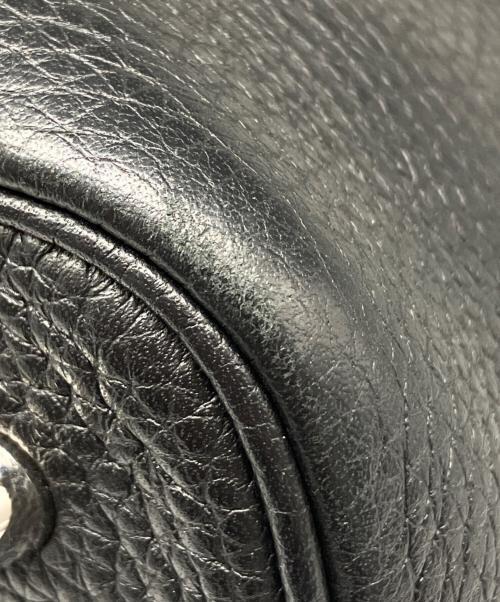 HERMES（エルメス）HERMES (エルメス) ピコタンロック MM/シルバー金具/トリヨンクレマンス/ブラック/A刻印 ブラック サイズ:MMの古着・服飾アイテム