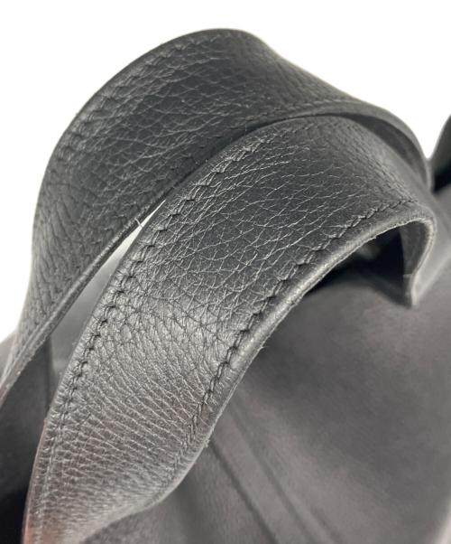HERMES（エルメス）HERMES (エルメス) ピコタンロック MM/シルバー金具/トリヨンクレマンス/ブラック/A刻印 ブラック サイズ:MMの古着・服飾アイテム
