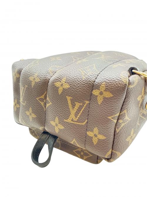 LOUIS VUITTON（ルイ ヴィトン）LOUIS VUITTON (ルイ ヴィトン) パームスプリングス バックパック ミニ ブラウン サイズ:ミニの古着・服飾アイテム