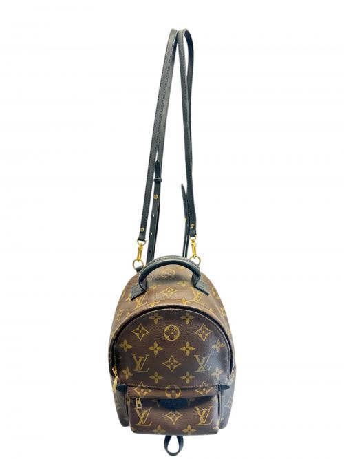 LOUIS VUITTON（ルイ ヴィトン）LOUIS VUITTON (ルイ ヴィトン) パームスプリングス バックパック ミニ ブラウン サイズ:ミニの古着・服飾アイテム