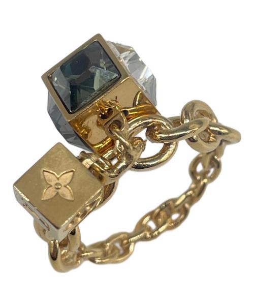 LOUIS VUITTON（ルイ ヴィトン）LOUIS VUITTON (ルイ ヴィトン) バークギャンブル・チェーンリング/Bark Gamble Chain Ring/M61125 ゴールド サイズ:11号の古着・服飾アイテム