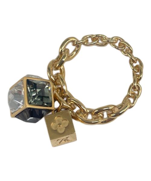 LOUIS VUITTON（ルイ ヴィトン）LOUIS VUITTON (ルイ ヴィトン) バークギャンブル・チェーンリング/Bark Gamble Chain Ring/M61125 ゴールド サイズ:11号の古着・服飾アイテム