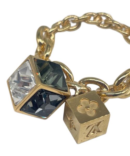 LOUIS VUITTON（ルイ ヴィトン）LOUIS VUITTON (ルイ ヴィトン) バークギャンブル・チェーンリング/Bark Gamble Chain Ring/M61125 ゴールド サイズ:11号の古着・服飾アイテム