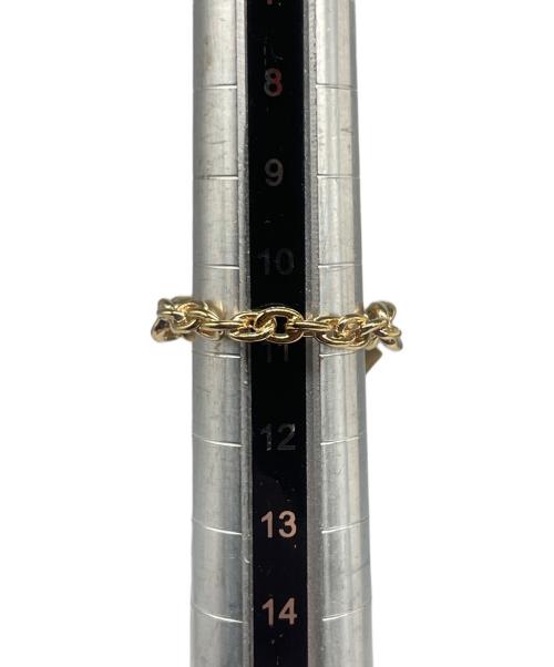 LOUIS VUITTON（ルイ ヴィトン）LOUIS VUITTON (ルイ ヴィトン) バークギャンブル・チェーンリング/Bark Gamble Chain Ring/M61125 ゴールド サイズ:11号の古着・服飾アイテム