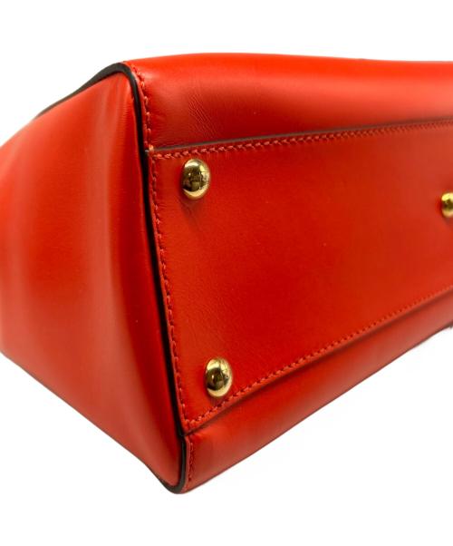 FENDI（フェンディ）FENDI (フェンディ) ピーカブー ミディアム/Peekaboo Medium Bag/8BN226 オレンジ サイズ:ミディアム/mediumの古着・服飾アイテム