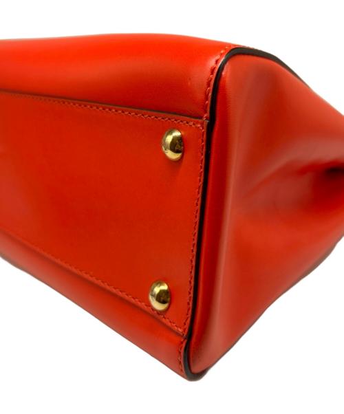 FENDI（フェンディ）FENDI (フェンディ) ピーカブー ミディアム/Peekaboo Medium Bag/8BN226 オレンジ サイズ:ミディアム/mediumの古着・服飾アイテム