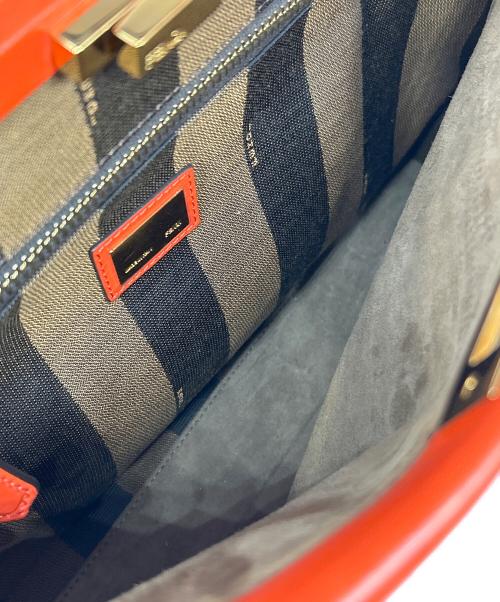 FENDI（フェンディ）FENDI (フェンディ) ピーカブー ミディアム オレンジ サイズ:ミディアムの古着・服飾アイテム