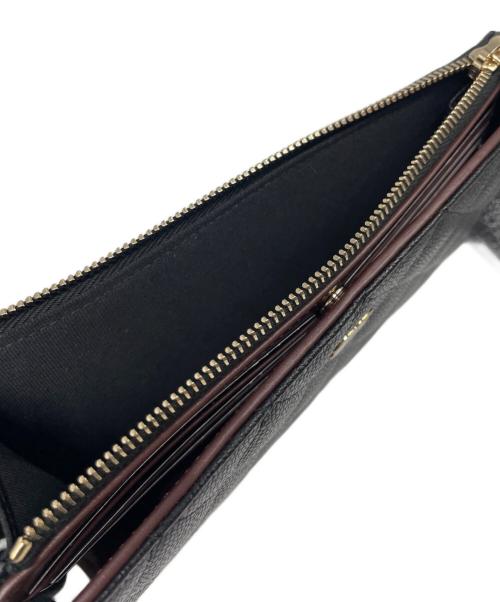 CHANEL（シャネル）CHANEL (シャネル) Matelasse Classic Long Zip Wallet マトラッセ クラシックロングジップ ウォレット ブラックの古着・服飾アイテム