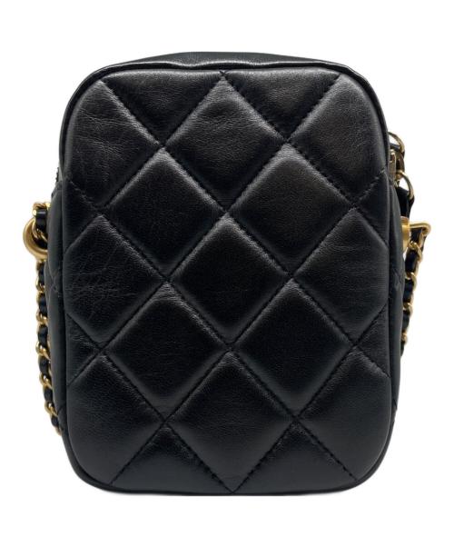 CHANEL（シャネル）CHANEL (シャネル) Matelassé Mini Camera Bag マトラッセ ミニ カメラバッグ/AS2857 ブラック サイズ:MINI/ミニの古着・服飾アイテム
