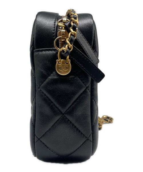 CHANEL（シャネル）CHANEL (シャネル) Matelassé Mini Camera Bag マトラッセ ミニ カメラバッグ/AS2857 ブラック サイズ:MINI/ミニの古着・服飾アイテム