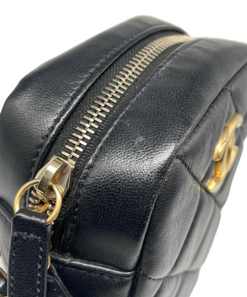 CHANEL（シャネル）CHANEL (シャネル) Matelassé Mini Camera Bag マトラッセ ミニ カメラバッグ/AS2857 ブラック サイズ:MINI/ミニの古着・服飾アイテム