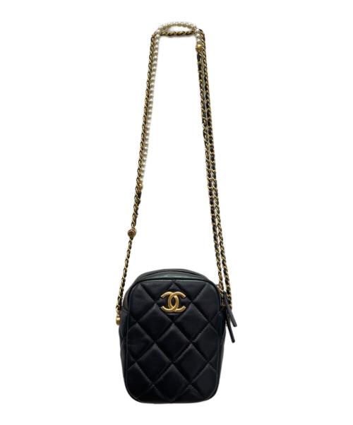 CHANEL（シャネル）CHANEL (シャネル) Matelassé Mini Camera Bag マトラッセ ミニ カメラバッグ/AS2857 ブラック サイズ:MINI/ミニの古着・服飾アイテム