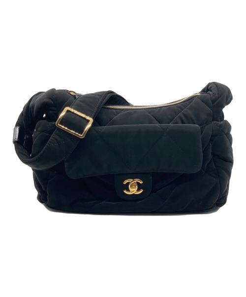 CHANEL（シャネル）CHANEL (シャネル) ボーリング ホーボーショルダーバッグ ブラック サイズ:-の古着・服飾アイテム