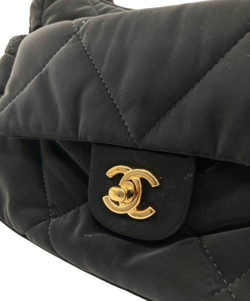 CHANEL（シャネル）CHANEL (シャネル) ボーリング ホーボーショルダーバッグ ブラック サイズ:-の古着・服飾アイテム