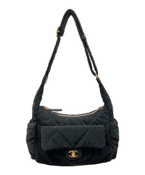 CHANEL（シャネル）CHANEL (シャネル) ボーリング ホーボーショルダーバッグ ブラック サイズ:-の古着・服飾アイテム