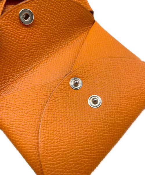 HERMES（エルメス）HERMES (エルメス) カルヴィ デュオ Calvi Duo オレンジの古着・服飾アイテム