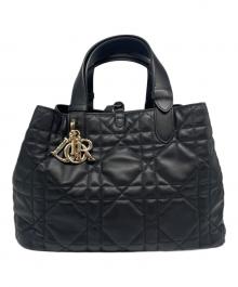 Christian Dior（クリスチャン ディオール）の古着「TOUJOURSバッグミディアム」｜ブラック