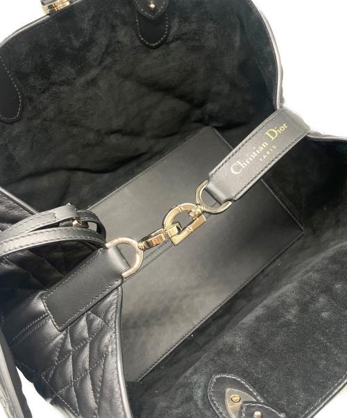 Christian Dior（クリスチャン ディオール）Christian Dior (クリスチャン ディオール) TOUJOURSバッグミディアム ブラック サイズ:ミディアム/mediumの古着・服飾アイテム