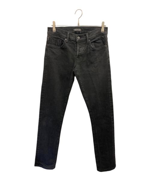 TOM FORD（トムフォード）TOM FORD (トムフォード) ブラックデニムパンツ ブラック サイズ:30の古着・服飾アイテム