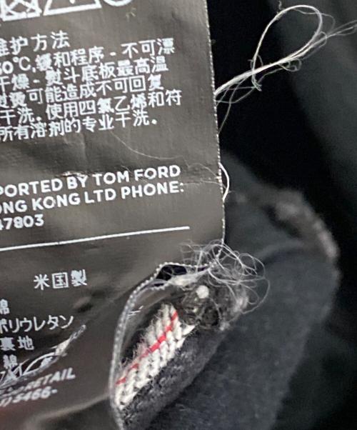 TOM FORD（トムフォード）TOM FORD (トムフォード) ブラックデニムパンツ ブラック サイズ:30の古着・服飾アイテム