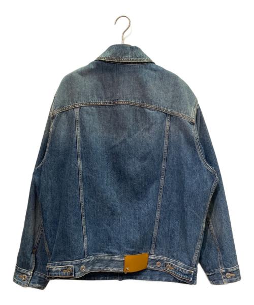 VALENTINO（ヴァレンティノ）VALENTINO (ヴァレンティノ) Vロゴ オーバーサイズ デニムデニムジャケット/VLogo Oversized Denim Jacket スカイブルー サイズ:46の古着・服飾アイテム