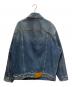 VALENTINO (ヴァレンティノ) Vロゴ オーバーサイズ デニムデニムジャケット/VLogo Oversized Denim Jacket スカイブルー サイズ:46：50000円