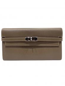HERMES（エルメス）の古着「ケリーウォレット」｜エトゥープ
