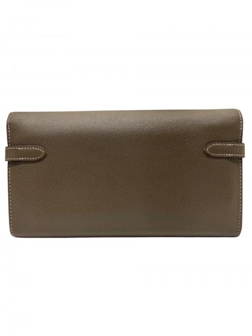 HERMES（エルメス）HERMES (エルメス) ケリーウォレット エトゥープ サイズ:-の古着・服飾アイテム