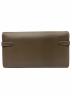 HERMES (エルメス) ケリーウォレット エトゥープ サイズ:-：250000円