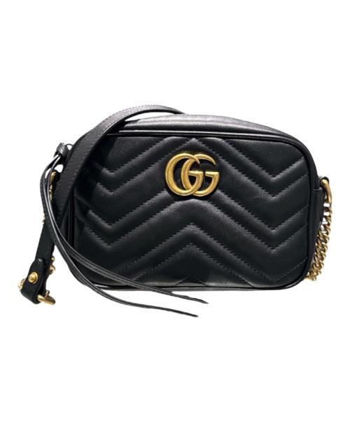 GUCCI（グッチ）GUCCI (グッチ) GGマーモントミニショルダーバッグ サイズ:MINI/ミニの古着・服飾アイテム