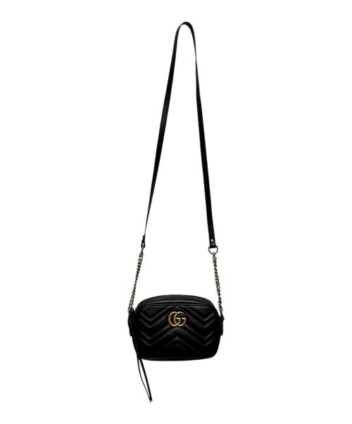 GUCCI（グッチ）GUCCI (グッチ) GGマーモントミニショルダーバッグ サイズ:MINI/ミニの古着・服飾アイテム