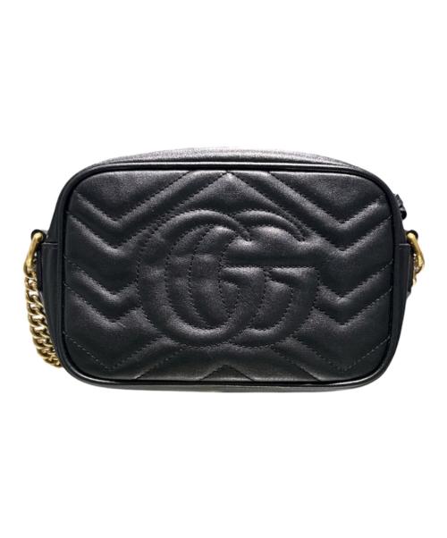 GUCCI（グッチ）GUCCI (グッチ) GGマーモントミニショルダーバッグ サイズ:MINI/ミニの古着・服飾アイテム